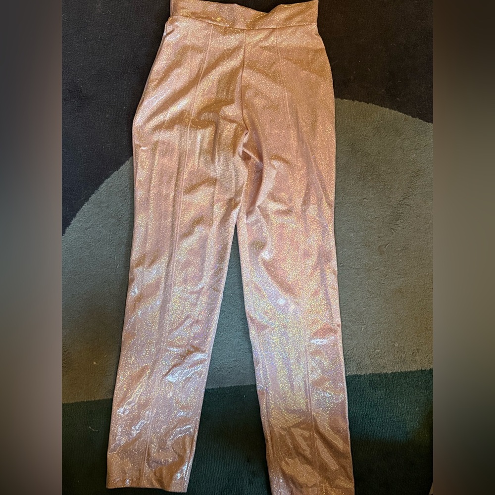 Shimmering Pink Pants
